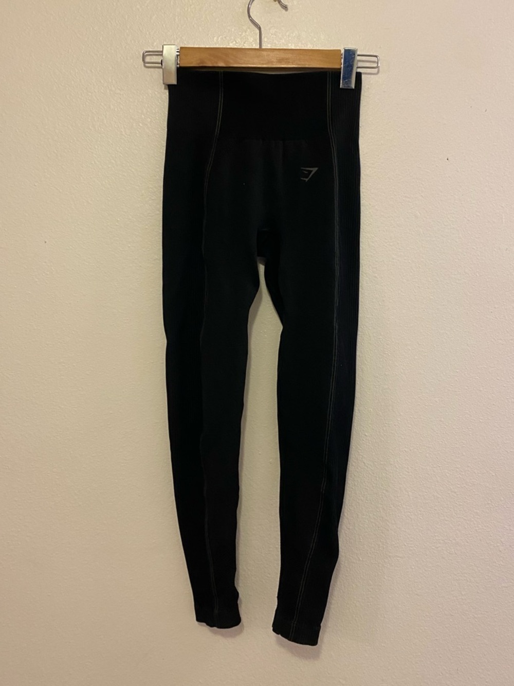 Gymshark Kids Black Seamless High-Waist Leggings